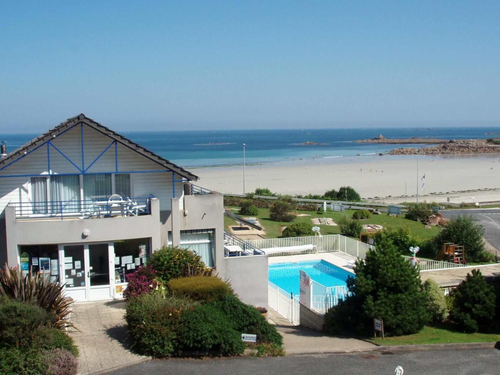 Les Terrasses De La Plage De Trestel Trévou-Tréguignec Dış mekan fotoğraf