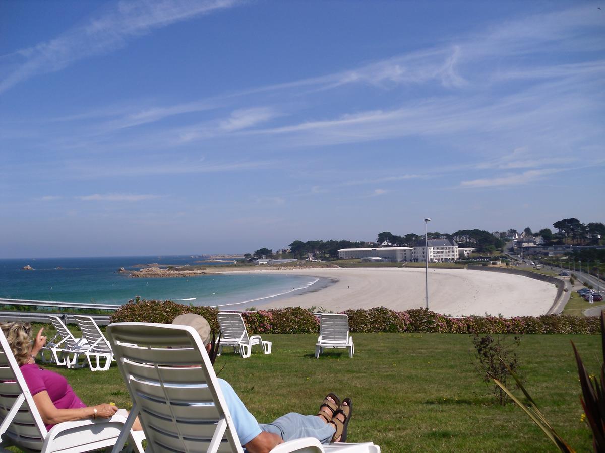 Les Terrasses De La Plage De Trestel Trévou-Tréguignec Dış mekan fotoğraf